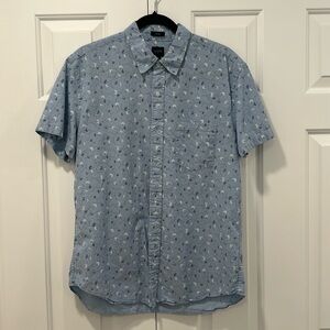 J.Crew men’s slim fit button up shirt size L